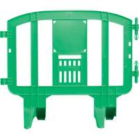Minit Barricade, Interlocking, 49" L x 39" H, Green SGN479 | Meunier Outillage Industriel