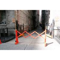 Multi-Gate Barricade, 43" H x 90" L, Orange Meunier Outillage Industriel
