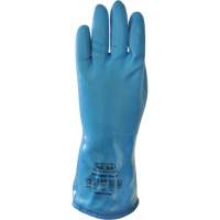 S022 AKKA Chemical-Resistant Gloves, Size 8, 11.8" L, PVC, Acrylic Inner Lining, Winter Weight SGN533 | Meunier Outillage Industriel