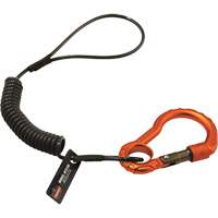 Longe porte-outils Squids 3156, Spirale, Mousqueton/boucle Meunier Outillage Industriel