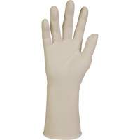 XTRA-PFE Exam Gloves, Large, Latex, 10-mil, Powder-Free, White, Class 2 Meunier Outillage Industriel
