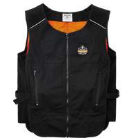 Chill-Its<sup>®</sup> 6255 Lightweight Phase Change Cooling Vest, Small/Medium, Black SGN884 | Meunier Outillage Industriel