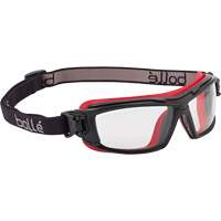 Ultim8 Safety Goggles, Clear Tint, Anti-Fog/Anti-Scratch, Fabric Band SGO576 | Meunier Outillage Industriel