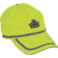 GloWear&reg; 8930 High Visibility Baseball Cap, High Visibility Lime-Yellow, Polyester Meunier Outillage Industriel