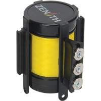 Magnetic Tape Cassette for Build-Your-Own Crowd Control Barrier, 12', Yellow Tape Meunier Outillage Industriel