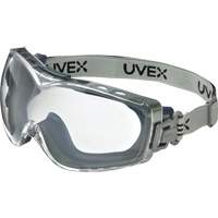 Uvex HydroShield&reg; Stealth&reg; OTG Safety Goggles, Clear Lens, Anti-Fog/Anti-Scratch, Indirect Vent Meunier Outillage Industriel