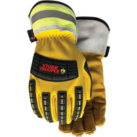 Gants 5782CR Storm Trooper, Petit, Paume en Cuir de vache, Poignet &eacute;lastique Meunier Outillage Industriel