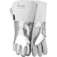 Gants de soudage 1034A, Cuir de vache refendu, Taille 9 Meunier Outillage Industriel