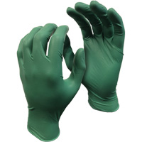 Gants 5559PF Green Monkey, Petit, Nitrile, 4 mils, Sans poudre, Vert Meunier Outillage Industriel