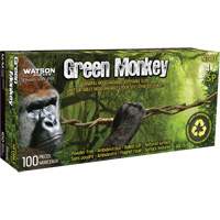 Gants 5559PF Green Monkey, Petit, Nitrile, 4 mils, Sans poudre, Vert Meunier Outillage Industriel