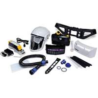 Versaflo Powered Air Purifying Respirator Painter's Kit, Headcover & Faceshield, Lithium-Ion Battery Meunier Outillage Industriel
