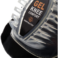 All-Terrain Knee Pads, Hook and Loop Style, Plastic Caps, Gel Pads SGP439 | Meunier Outillage Industriel