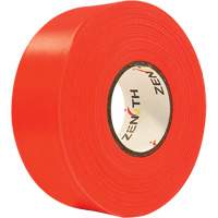 Flagging Tape, 1.1875" W x 164' L, Fluorescent Orange SGQ805 | Meunier Outillage Industriel