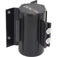 Wall Mount Barrier with Magnetic Tape, Steel, Screw Mount, 7', Blue Tape Meunier Outillage Industriel