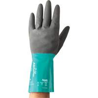 AlphaTec&reg; 58-430 Series Chemical Resistant Gloves, Size 7, 13" L, Nitrile, Cotton/Flock-Lined Inner Lining, 10-mil Meunier Outillage Industriel
