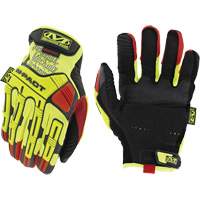 Gants antichocs haute visibilit&eacute; D4-360 M-Pact, 8, Paume en Synth&eacute;tique, Poignet Boucle et crochet Meunier Outillage Industriel