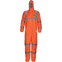 HV High Visibility Coveralls with Hood, Small, Orange, Tyvek&reg; 500 Meunier Outillage Industriel
