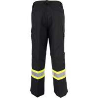 Pantalons ventil&eacute;s haute visibilit&eacute; toutes saisons, Poly-coton, 50, Noir Meunier Outillage Industriel