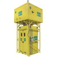 Enclosed Outdoor Gravity Fed Safety Shower SGS361 | Meunier Outillage Industriel