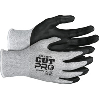 Gants r&eacute;sistant aux coupes Safety Cut Pro, Taille Grand, Calibre 13, Rev&ecirc;tement Bipolym&egrave;re, Enveloppe en PEHP, ASTM ANSI niveau A7 Meunier Outillage Industriel