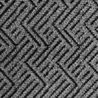 Triathlon Performance Entrance Mats, Wiper/Scraper, 6' x 10' x 7/16", Charcoal Meunier Outillage Industriel