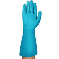 AlphaTec&reg; 04-003 Chemical Resistant Gloves, Size 8, 14" L, Nitrile/PVC, Fleece Inner Lining, Winter Weight Meunier Outillage Industriel