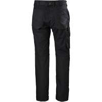 Oxford Service Pants, Poly-Cotton, Black, Size 30, 30 Inseam SGU533 | Meunier Outillage Industriel