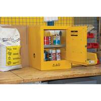 Flammable Storage Cabinet, 4 gal., 1 Door, 17" W x 22" H x 18" D SGU584 | Meunier Outillage Industriel