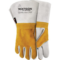 Gants de soudeur Wopper, Cuir de vache refendu, Taille 10 Meunier Outillage Industriel