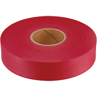 Empire Flagging Tape, 1" W x 600' L, Fluorescent Red SGU743 | Meunier Outillage Industriel