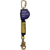 Nano-Lok Extended Length Self Retracting Lifeline, 10', Dyneema&reg;, Swivel Meunier Outillage Industriel