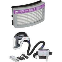 Versaflo Heavy Industry PAPR Kit, Hard Hat & Faceshield, Lithium-Ion Battery Meunier Outillage Industriel
