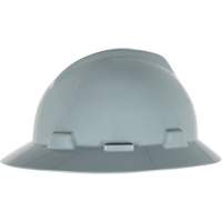 Casque de s&eacute;curit&eacute; &agrave; fente et bordure compl&egrave;te V-Gard, R&eacute;pond aux normes CSA type 1, Suspension Glissement rapide, Non ventil&eacute; Meunier Outillage Industriel