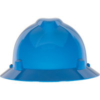 Casque de s&eacute;curit&eacute; &agrave; fente et bordure compl&egrave;te V-Gard, Suspension &agrave; douille, Non ventil&eacute; Meunier Outillage Industriel