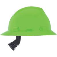 Casque de s&eacute;curit&eacute; &agrave; fente et bordure compl&egrave;te V-Gard, R&eacute;pond aux normes CSA type 1, Suspension Rochet, Non ventil&eacute; Meunier Outillage Industriel