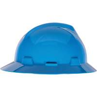 Casque de s&eacute;curit&eacute; &agrave; fente et bordure compl&egrave;te V-Gard, R&eacute;pond aux normes CSA type 1, Suspension Glissement rapide, Non ventil&eacute; Meunier Outillage Industriel