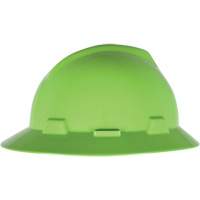Casque de s&eacute;curit&eacute; &agrave; fente et bordure compl&egrave;te V-Gard, Suspension &agrave; douille, Non ventil&eacute; Meunier Outillage Industriel