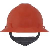 Casque de s&eacute;curit&eacute; &agrave; fente et bordure compl&egrave;te V-Gard, R&eacute;pond aux normes CSA type 1, Suspension Rochet, Non ventil&eacute; Meunier Outillage Industriel