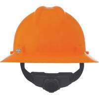 Casque de s&eacute;curit&eacute; &agrave; fente et bordure compl&egrave;te V-Gard, R&eacute;pond aux normes CSA type 1, Suspension Rochet, Non ventil&eacute; Meunier Outillage Industriel