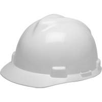Casque de s&eacute;curit&eacute; avec rainures GREEN V-Gard, R&eacute;pond aux normes CSA type 1, Suspension Rochet Meunier Outillage Industriel
