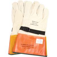 Gants de protection en cuir avec sangle, Taille 8, 12" lo Meunier Outillage Industriel