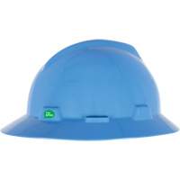 V-Gard&reg; GREEN Slotted Full Brim Hard Hat, Ratchet Suspension, ANSI Type I/CSA Type 1 Meunier Outillage Industriel