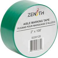 Ruban pour marquage d'all&eacute;es, 2" x 108', PVC, Vert Meunier Outillage Industriel
