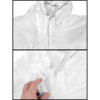 Premium Hooded Coveralls, 3X-Large, White, Microporous SGW462 | Meunier Outillage Industriel