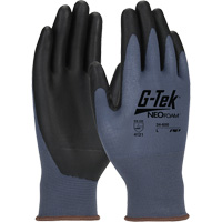Gants en tricot sans coutures enduits G-Tek NeoFoam, T-petit, R&ecirc;vetement Polyur&eacute;thane, Calibre 15, Enveloppe en Nylon Meunier Outillage Industriel
