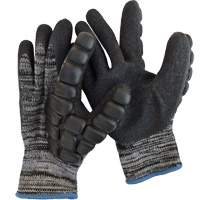 Anti-Impact Coated Hammer Gloves, 8/Medium, Synthetic Palm, Elastic Cuff Meunier Outillage Industriel