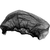 Hair Nets, Nylon, 21", Brown Meunier Outillage Industriel