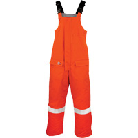 Westex UltraSoft&reg; AllOut Quilt Lined Winter Bib Overall, Small, High Visibility Orange Meunier Outillage Industriel