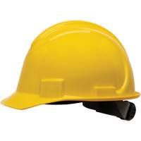 Casque de s&eacute;curit&eacute; &agrave; bord court North, R&eacute;pond aux normes CSA type 1, Suspension Rochet, Non ventil&eacute; Meunier Outillage Industriel