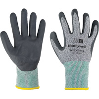 WorkEasy Cut Protective Gloves, Size 6/X-Small, 13 Gauge, Foam Nitrile Coated, HPPE/Glass Fibre Shell, ASTM ANSI Level A3/EN 388 Level C Meunier Outillage Industriel